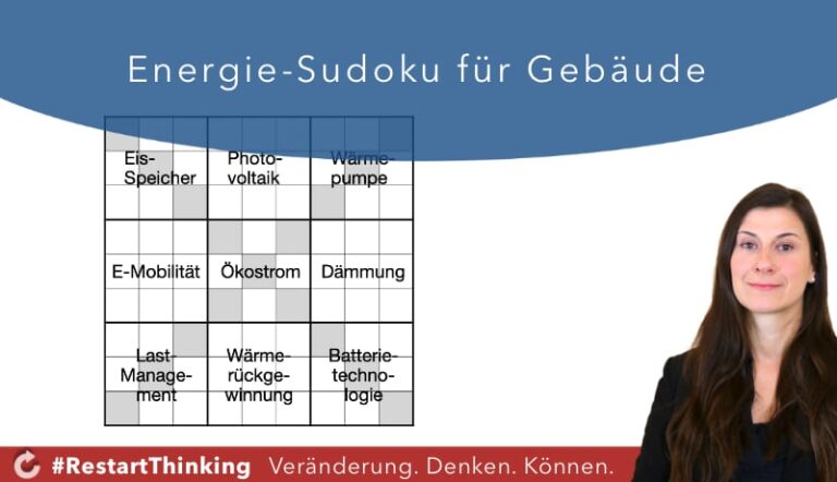 Energie-Sudoku für Gebäude