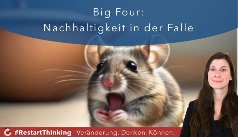 Big Four: Nachhaltigkeit in der Falle