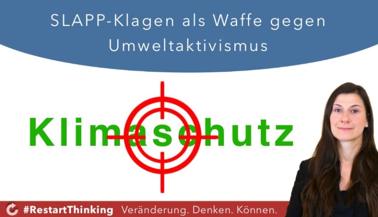 SLAPP-Klagen als Waffe gegen Umweltaktivismus