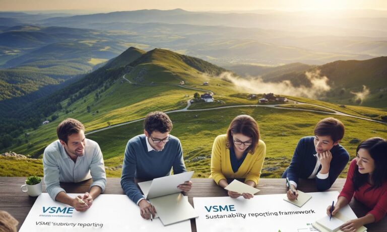 VSME Nachhaltigkeitsbericht für KMU: Einfach Vorreiter sein.
