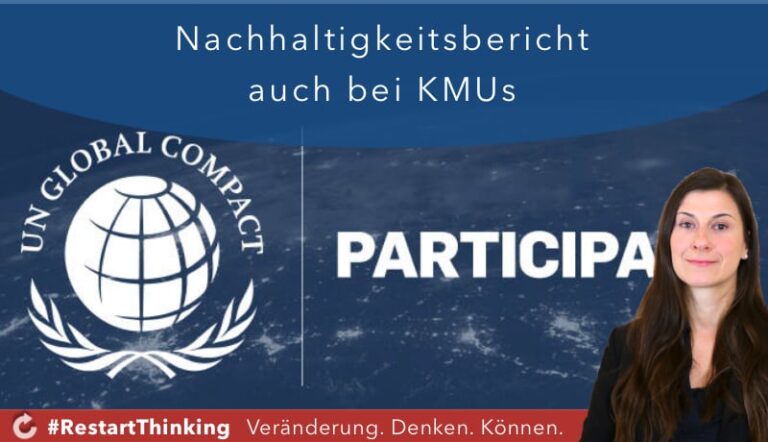 Nachhaltigkeitsbericht – auch bei KMUs