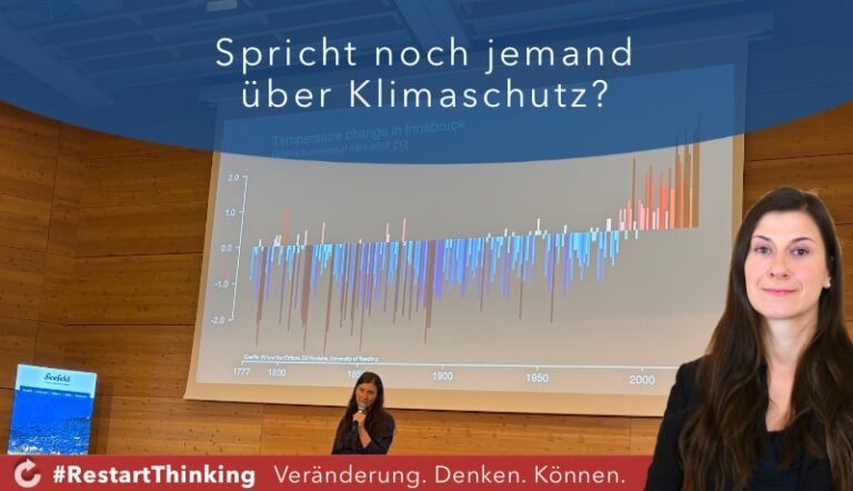 RestartThinking spricht noch über Klimaschutz