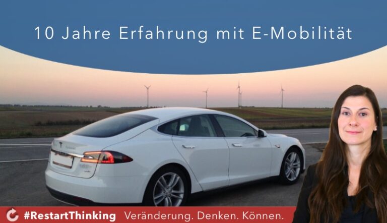 RestartThinking hat über 10 Jahre Erfahrung mit E-Mobilität